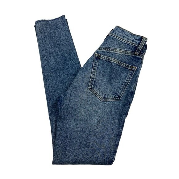 We The Free High-Rise Button-Fly Skinny Jeans Size 25 - Picture 6 of 10